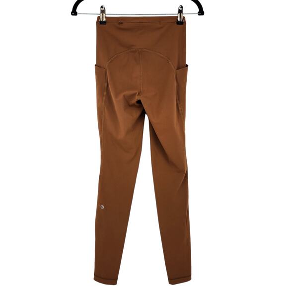 Lululemon Swift Speed High-Rise Tight 28" Pockets in Butternut Brown Size 2 - Picture 5 of 5